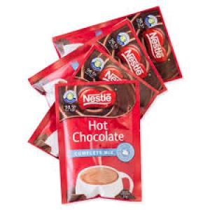 Hot chocolate packets