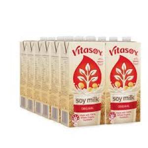 Soy milk cartons